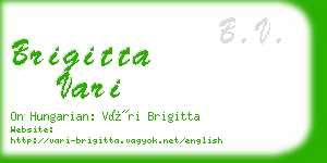 brigitta vari business card